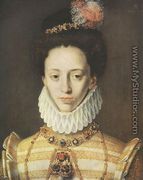 Portrait of Julich, Princess of Cleve and Berg 1577 - Master of AC Monogram