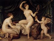 Venus at Her Toilet c. 1550 - Master of the Fontainebleau School