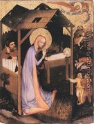 The Adoration of Jesus  1380 - Master of the Trebon Altarpiece