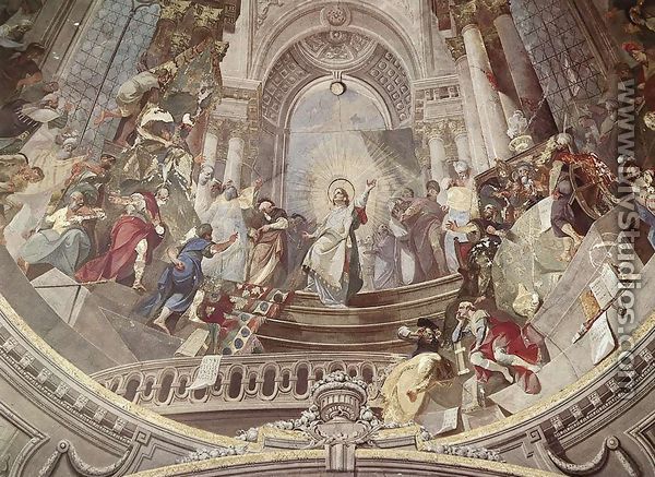 Decoration of the Cupola (detail) 1783 - Franz Anton Maulbertsch