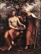 Pomona and Vertumnus 1517-20 - Francesco Melzi