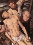 Deposition (left wing of a diptych) 1490s - Hans Memling