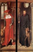 Passion (Greverade) Altarpiece (closed) 1491 - Hans Memling
