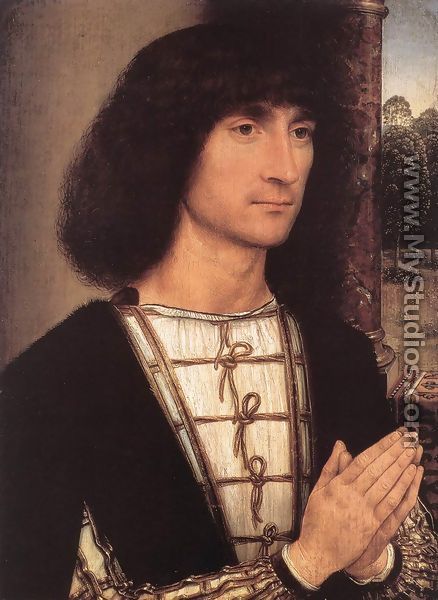 Portrait of a Young Man 1485-90 - Hans Memling