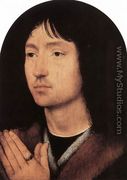 Portrait of a Young Man at Prayer c. 1487 - Hans Memling