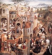 Scenes from the Passion of Christ (detail-1) 1470-71 - Hans Memling