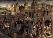 Scenes from the Passion of Christ (detail-2) 1470-71 - Hans Memling