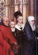 The Presentation in the Temple (detail) 1463 - Hans Memling