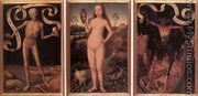 Triptych of Earthly Vanity and Divine Salvation (front) c. 1485 - Hans Memling