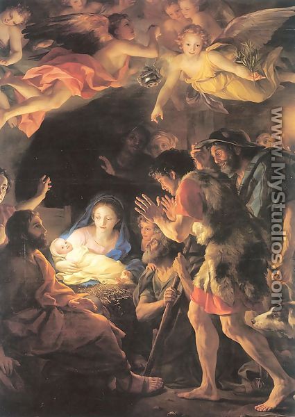 The Adoration of the Shepherds 1770 - Anton Raphael Mengs
