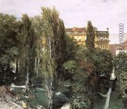 The Palace Garden of Prince Albert 1846 - Adolph von Menzel