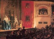 Theatre du Gymnase 1856 - Adolph von Menzel