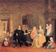 Burgomaster Gillis Valckenier and his Family 1675 - Gabriel Metsu