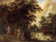 River Landscape 1651 - Pieter Meulener