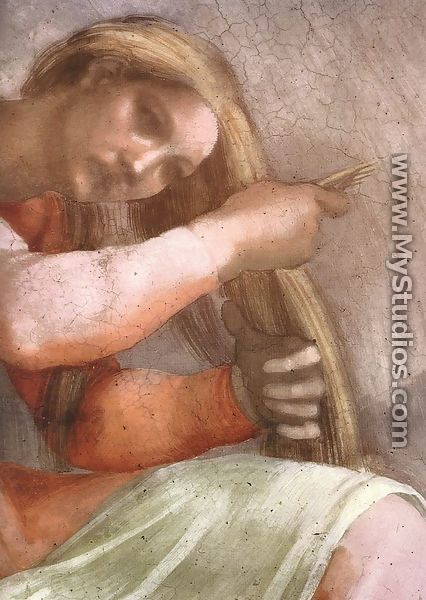 Amminadab (detail-2) 1511-12 - Michelangelo Buonarroti