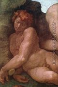 Creation of Eve (detail-1) 1509-10 - Michelangelo Buonarroti