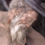 Drunkenness of Noah (detail-3) 1509 - Michelangelo Buonarroti
