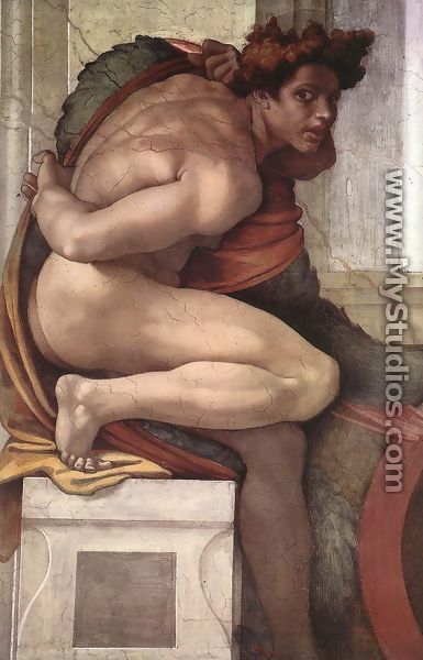 Ignudo -3  1511 - Michelangelo Buonarroti