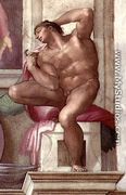 Ignudo -8  1511 - Michelangelo Buonarroti