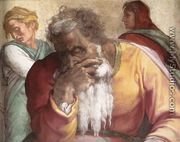 Jeremiah (detail-1) 1511 - Michelangelo Buonarroti