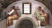 Josiah - Jechoniah - Shealtiel 1511-12 - Michelangelo Buonarroti