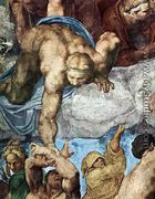 Last Judgment (detail-14) 1537-41 - Michelangelo Buonarroti