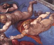 Last Judgment (detail-19) 1537-41 - Michelangelo Buonarroti