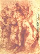 Study for a Deposition 1555 - Michelangelo Buonarroti