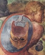 The Conversion of Saul (detail-3) 1542-45 - Michelangelo Buonarroti