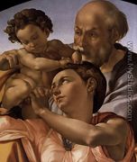 The Doni Tondo (detail) c. 1506 - Michelangelo Buonarroti