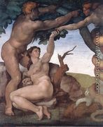 The Fall -1 1509-10 - Michelangelo Buonarroti