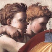 Zechariah (detail-2) 1509 - Michelangelo Buonarroti