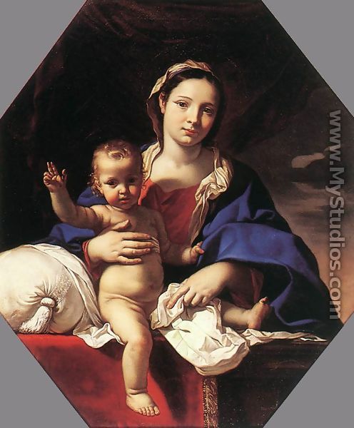 Virgin and Child - Nicolas Mignard