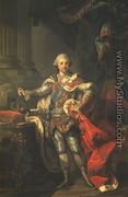 Portrait of King Stanislaus Augustus in a Coronation Costume - Marcello Bacciarelli