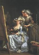 Portrait of Madame Labille-Guyard and Her Pupils - Adelaide Labille-Guyard