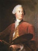Portrait of Louis Tocque - Jean-Marc Nattier