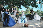 Family reunion, 1867 - Frederic Bazille