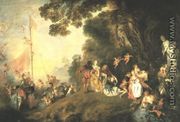 Embarkation for Cythera - Jean-Antoine Watteau
