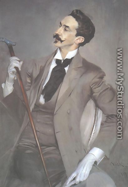 Count Robert de Montesquiou 1897 - Giovanni Boldini