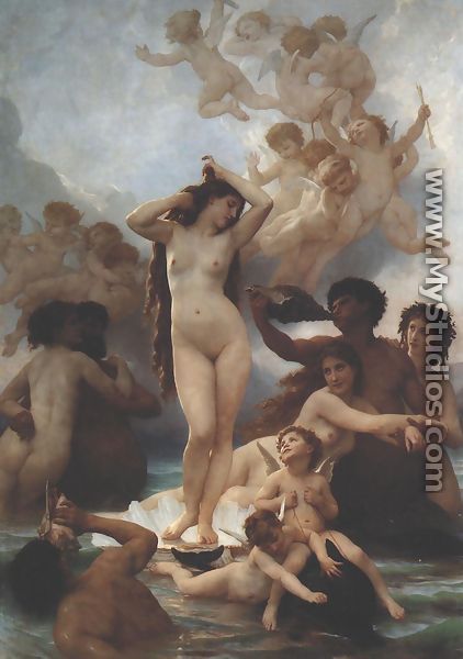 Birth of Venus - William-Adolphe Bouguereau