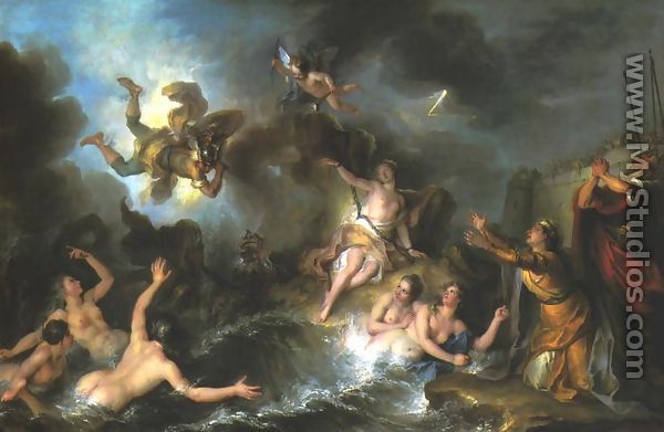 Perseus and Andromeda - Charles-Antoine Coypel