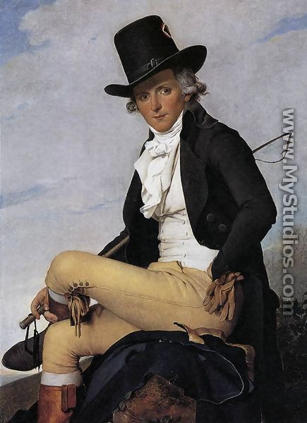 Portrait of Pierre Seriziat - Jacques Louis David