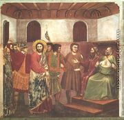 Christ Before Caiphus - Giotto Di Bondone