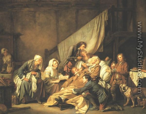 Filial Piety - Jean Baptiste Greuze