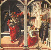 Annunciation (Annunciazione) - Fra Filippo Lippi