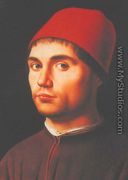 Portrait of a Young Man - Antonello da Messina Messina