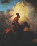 Cossack on Horseback - Aleksander Orlowski