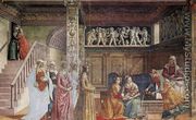 Nativity of the Virgin (Nascita di Maria) - Domenico Ghirlandaio