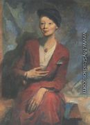 Portrait of Wanda Hoffman - Antoni Michalak