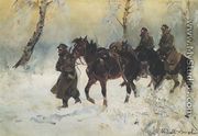 Cavalrymen (Uhlans) - Wojciech Kossak